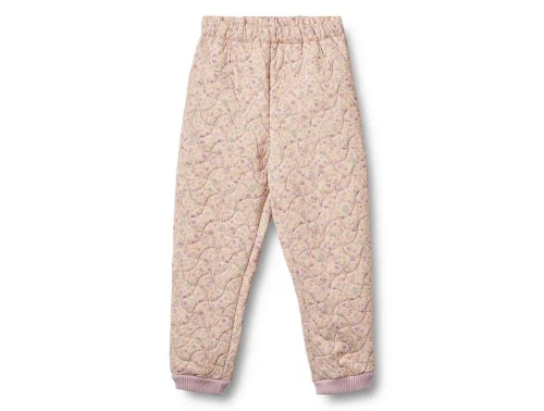 Wheat Alex termobukser pansies med blomster